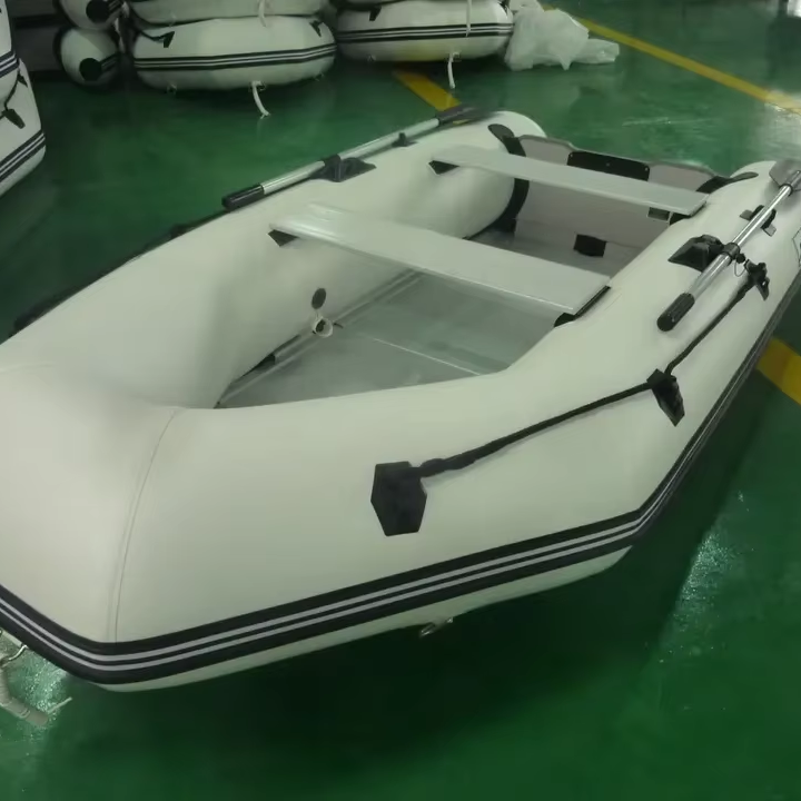Fishing Boat Aluminum - Perahu Karet Aluminium 10.8Ft, Perahu Tiup,