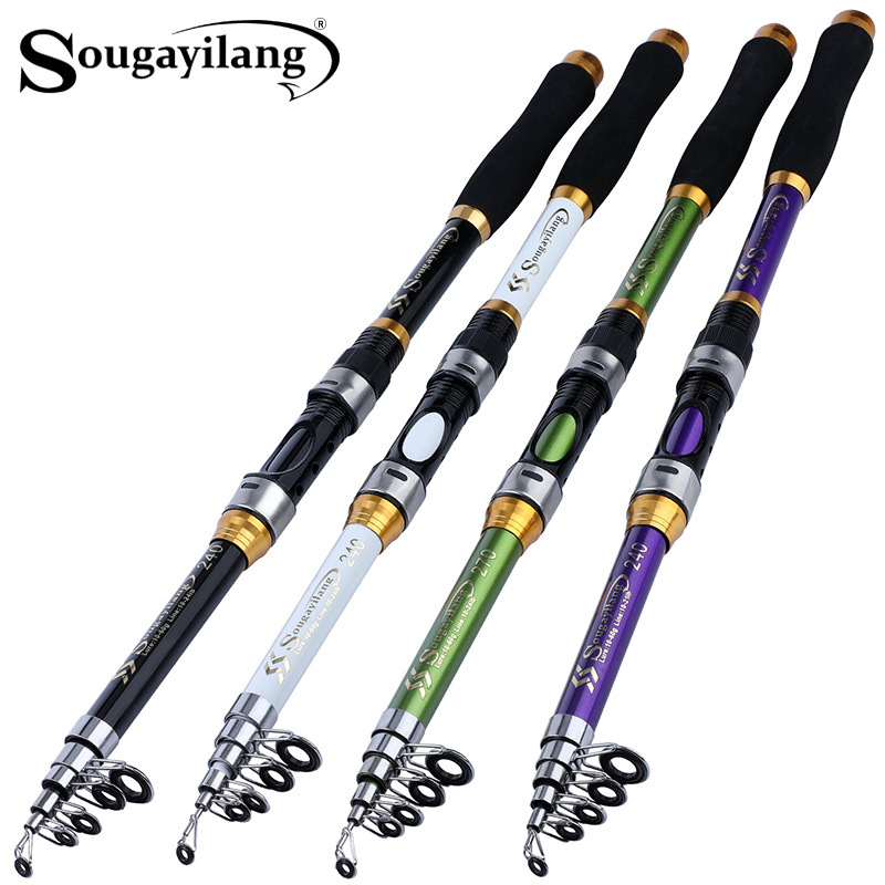 Fishing Boat Fiberglass - Sougayilang joran pancing Telescopic is 4