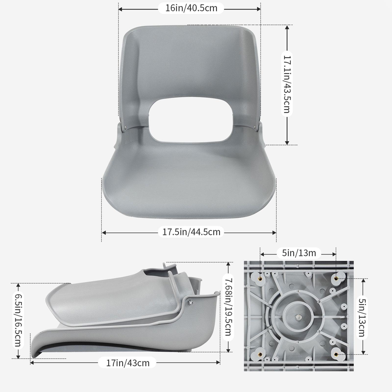 Fishing Boat Seat - Kursi Perahu Lipat Sandaran Tinggi Bahan