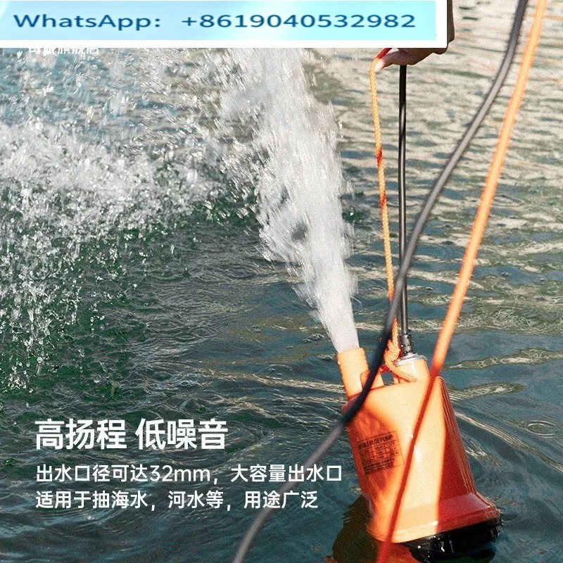 Fishing Boat Bilge Pump - Pompa bilga laut 12V24v DC submersible/
