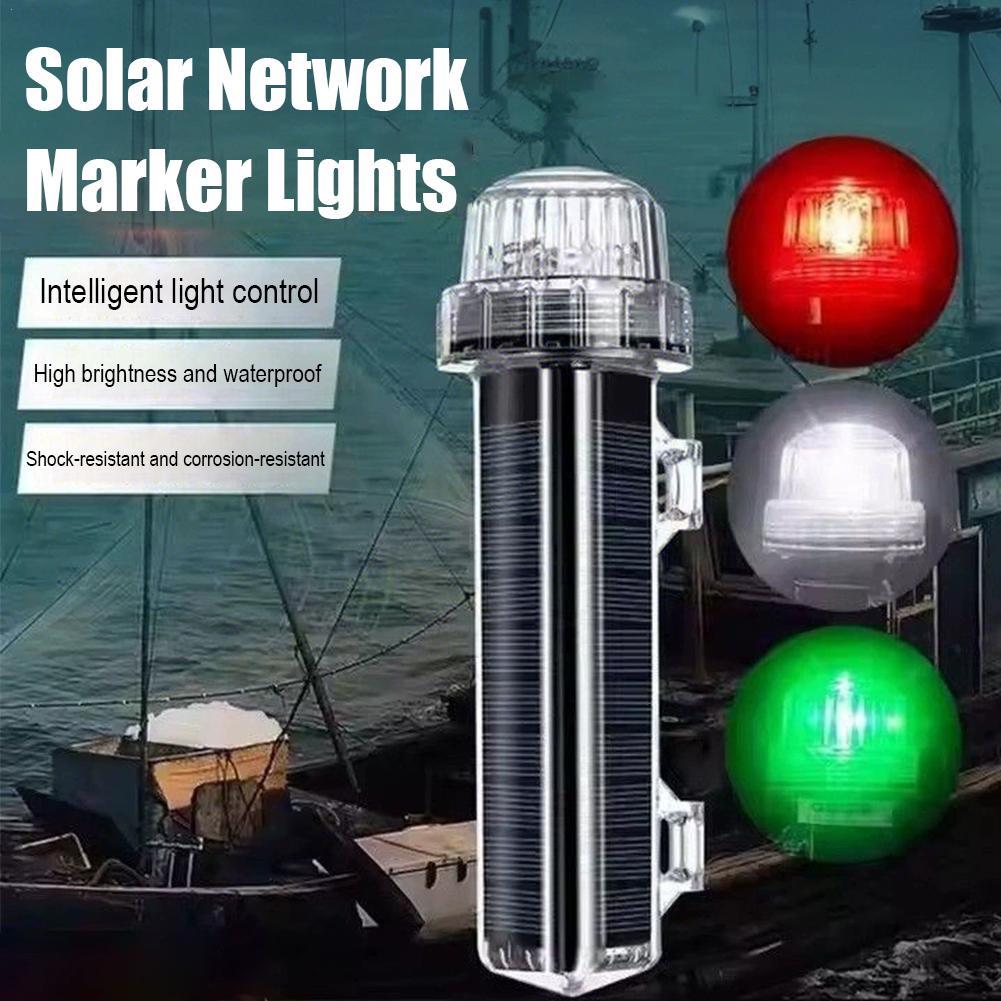 Fishing Boat Navigation Light - Lampu Sinyal Navigasi Laut Tenaga Surya