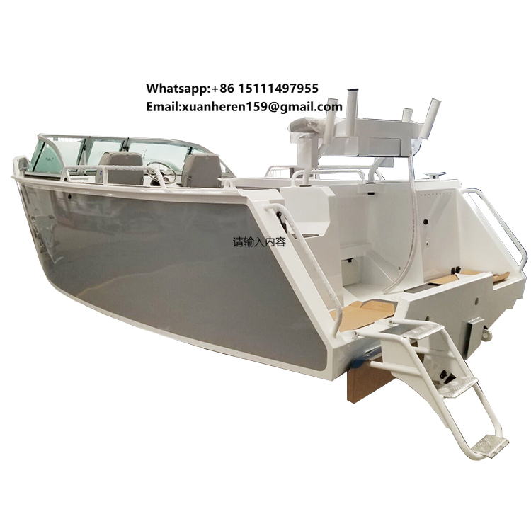 Fishing Boat Aluminum - Perahu Pancing Aluminium 5,5m Perahu Aluminium