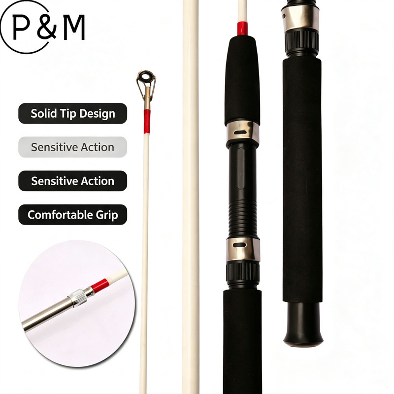 Fishing Boat Anchor - Joran Pancing Serat Kaca Padat, Super