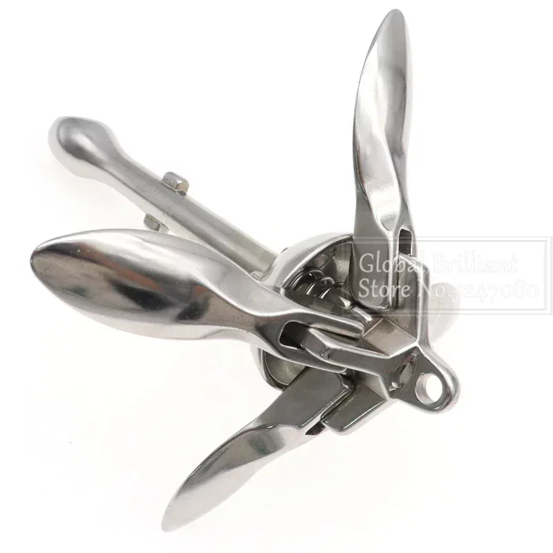 Jangkar logam besi Stainless S - Fishing Boat Anchor ulasan dan harga