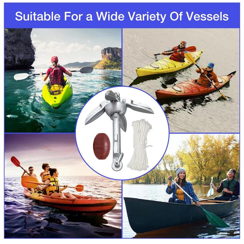 Sistem Penahan Kayak Kompak Ja - Fishing Boat Anchor ulasan dan harga