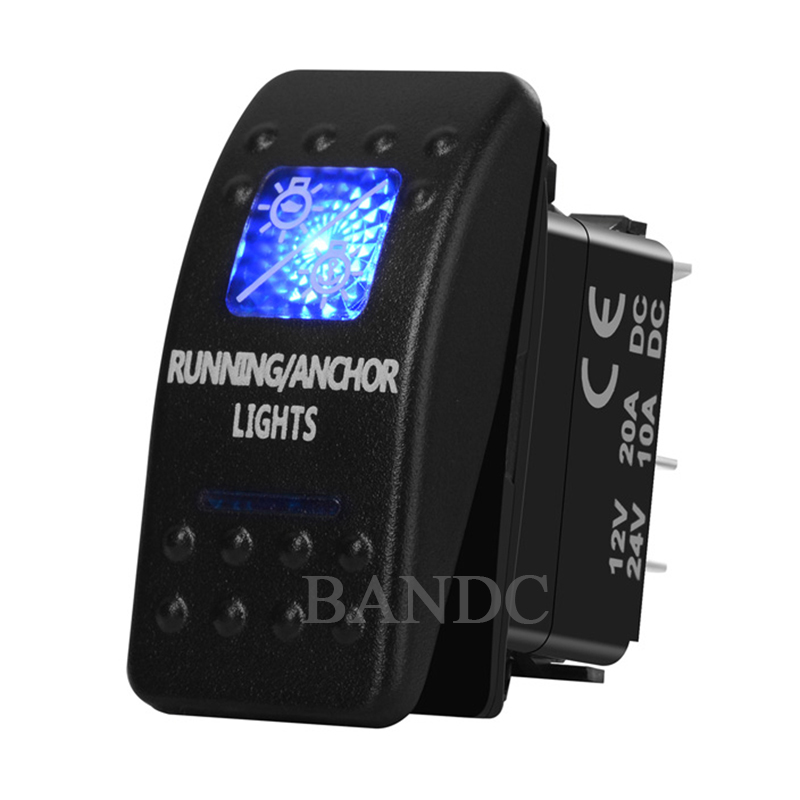 Lampu Led biru sakelar navigas - Fishing Boat Anchor ulasan dan harga
