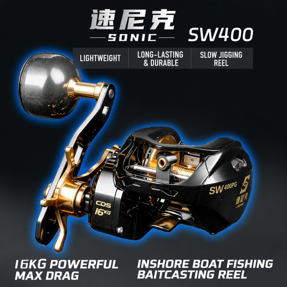 Reel Pancing Jigging Air Asin  - Fishing Boat Anchor ulasan dan harga