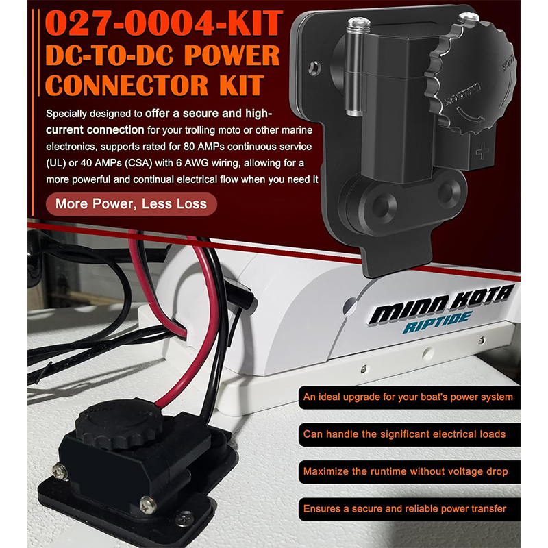 027-0004 Kit Konektor Daya DC  - Fishing Boat Steering Wheel ulasan dan harga