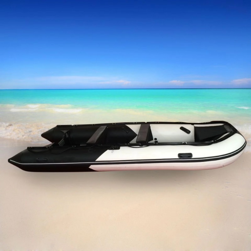 Perahu Karet PVC Tebal 4.7 m 9 - Fishing Boat Seat ulasan dan harga